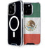 Mexico Flag Distressed iPhone 14 Pro MagSafe Case
